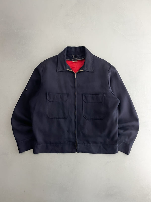 60's Uni-Tog Mechanic Jacket w Detachable Lining [XL]