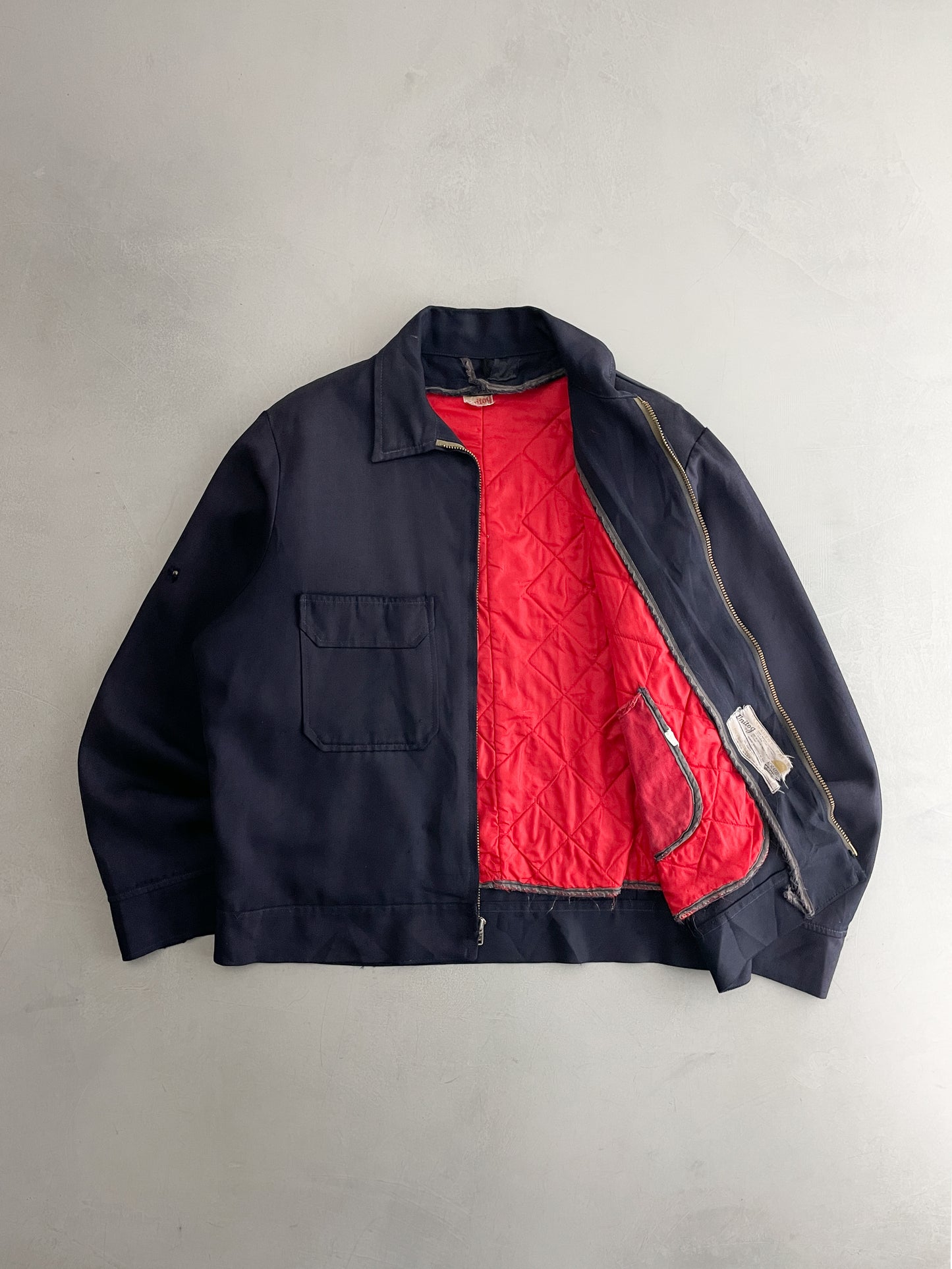 60's Uni-Tog Mechanic Jacket w Detachable Lining [XL]