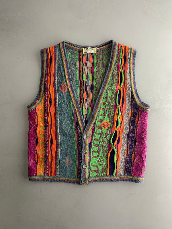 Mogs 'Coogi Style' Knit Vest [L]