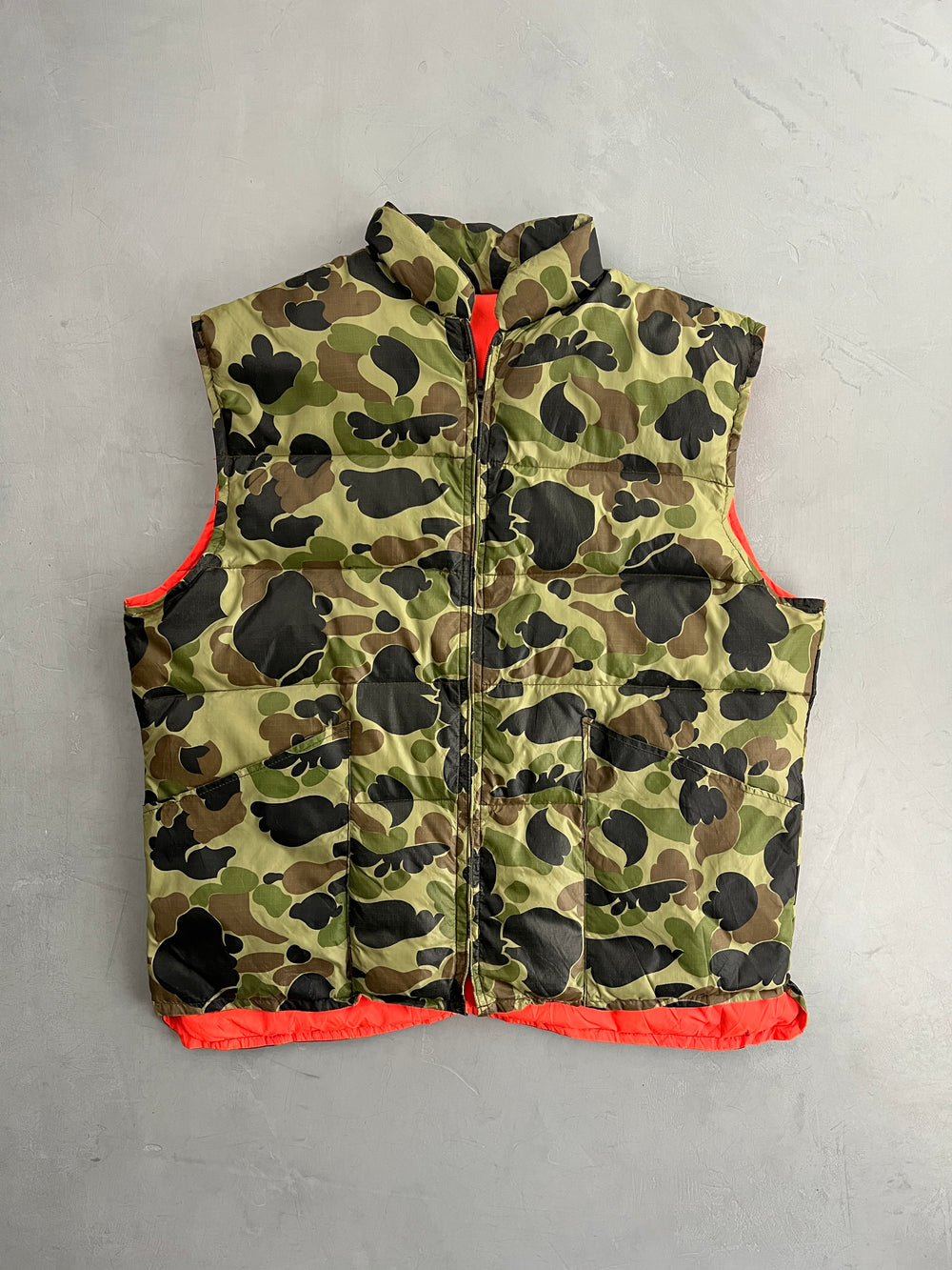 Reversible Camo Puffer Vest [L]
