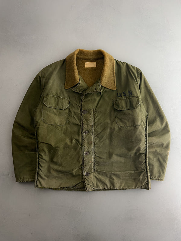 50's U.S.N. Submarine Jacket [XL]