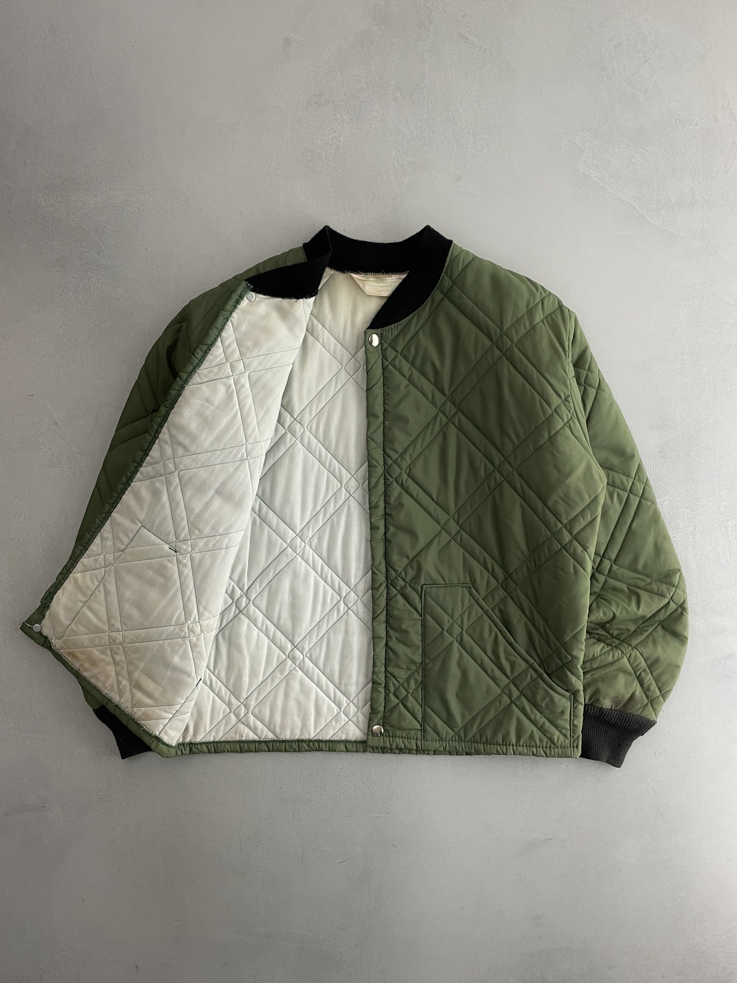 70's J.C. Penney Quilted Jacket [M/L]