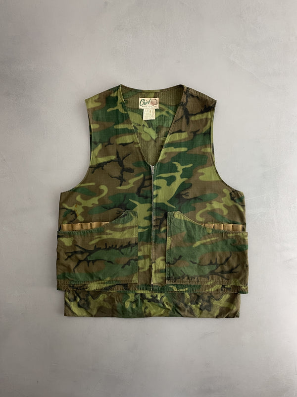 Chief Camo Hunting Vest [L]