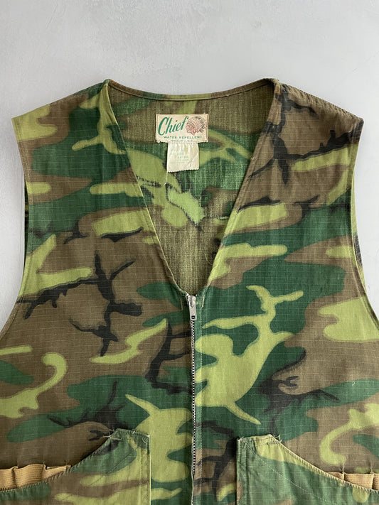 Chief Camo Hunting Vest [L]