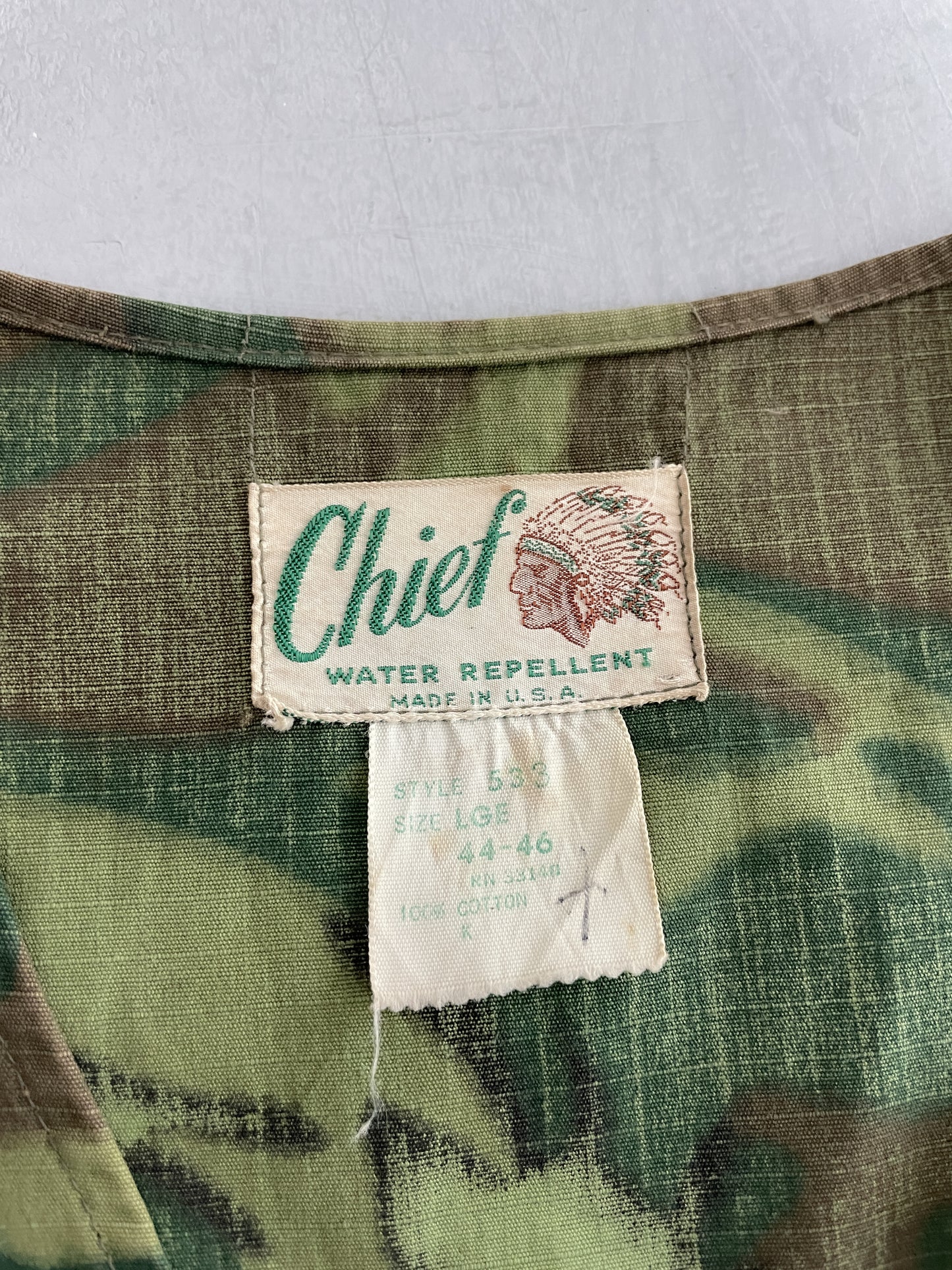 Chief Camo Hunting Vest [L]