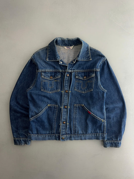 70's Big Smith Denim Work Jacket [L]