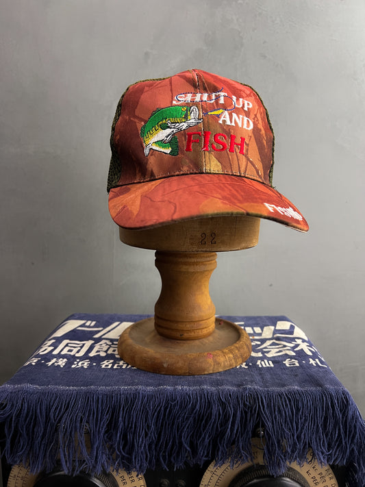 Shut Up And Fish Cap