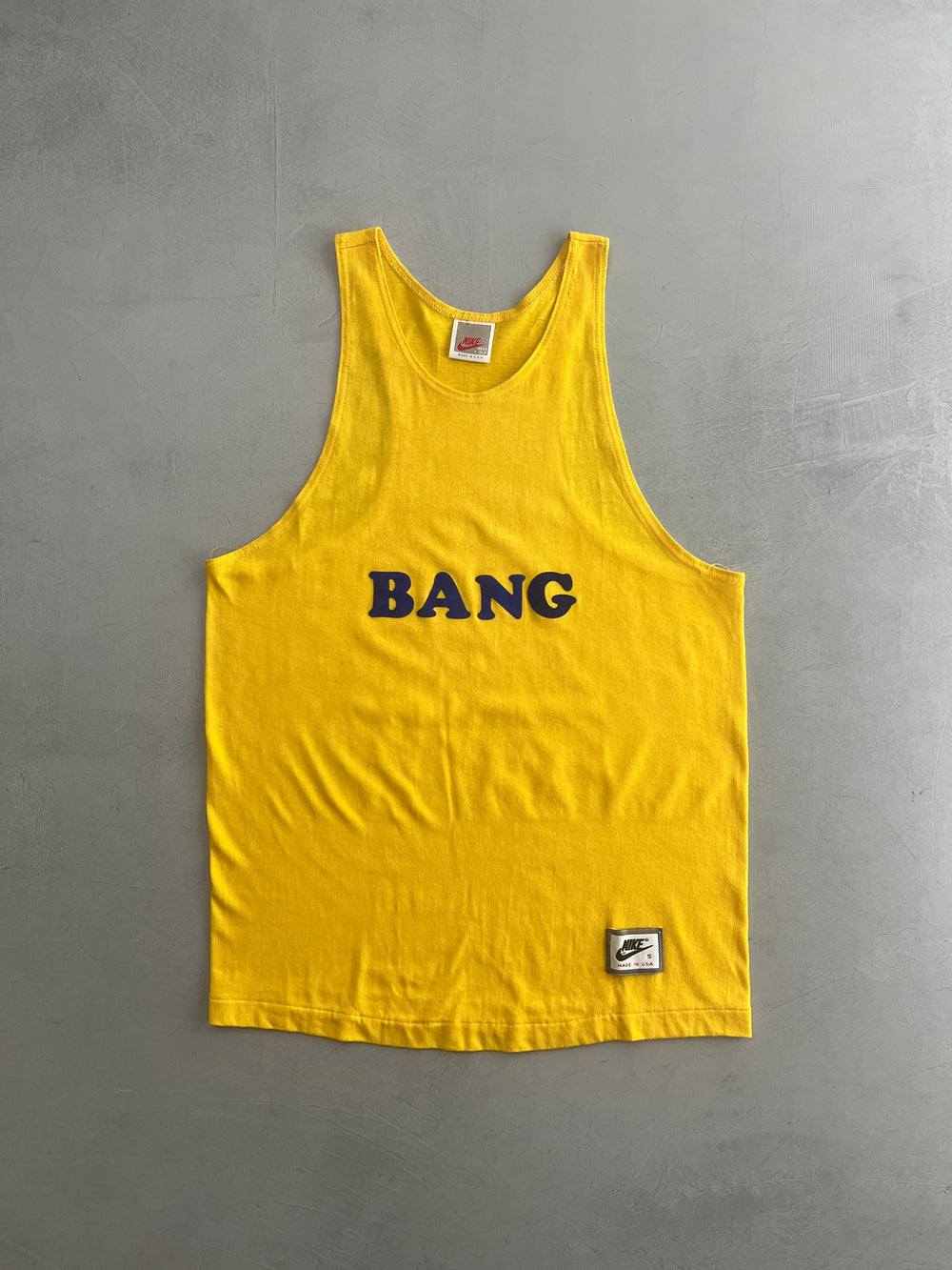 Nike Grey Tag 'BANG' Tank Top [S]