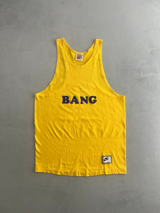 Nike Grey Tag 'BANG' Tank Top [S]