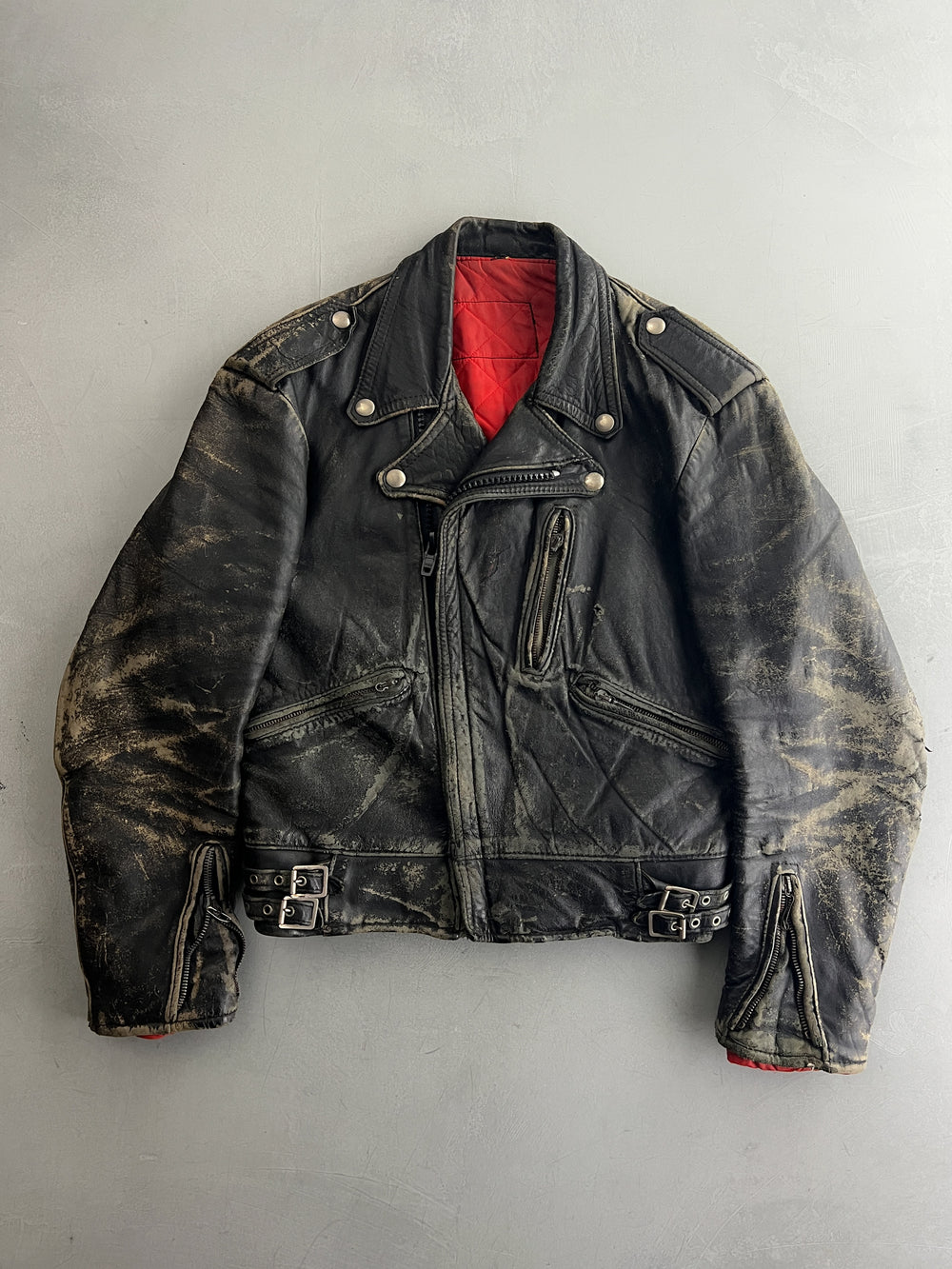 Thrashed Mascot Biker Jacket [M/L]