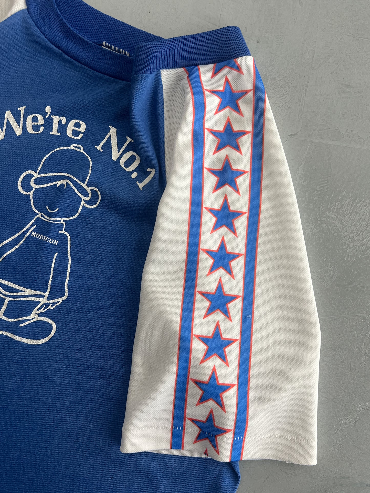 'We're No.1' Star Spangled Raglan [L]