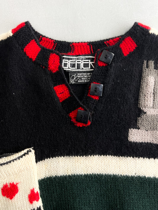 Knitted Gamblers Vest [M]