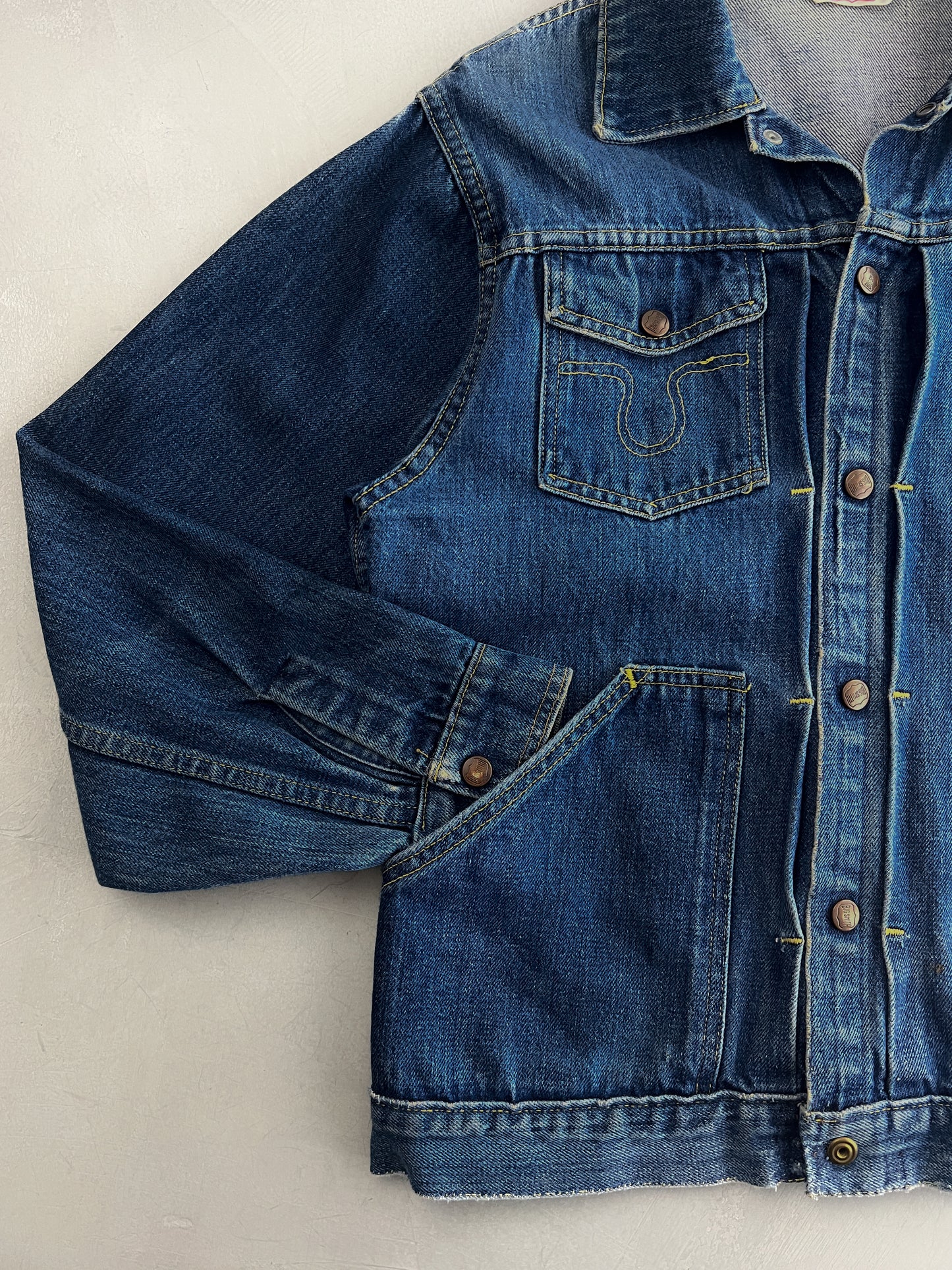 70's Big Smith Denim Work Jacket [L]