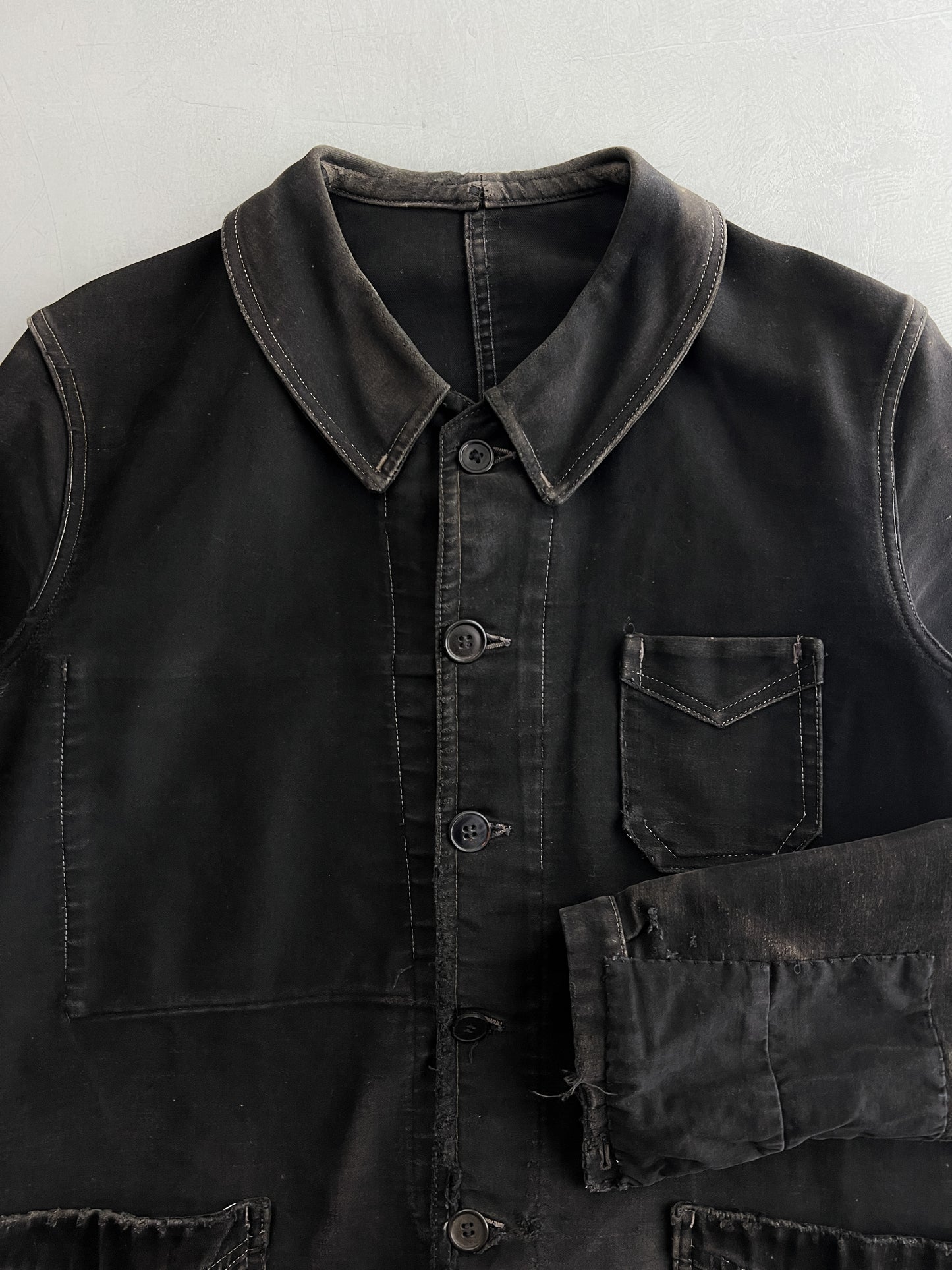 1930's French Moleskin Chore Jacket [M]