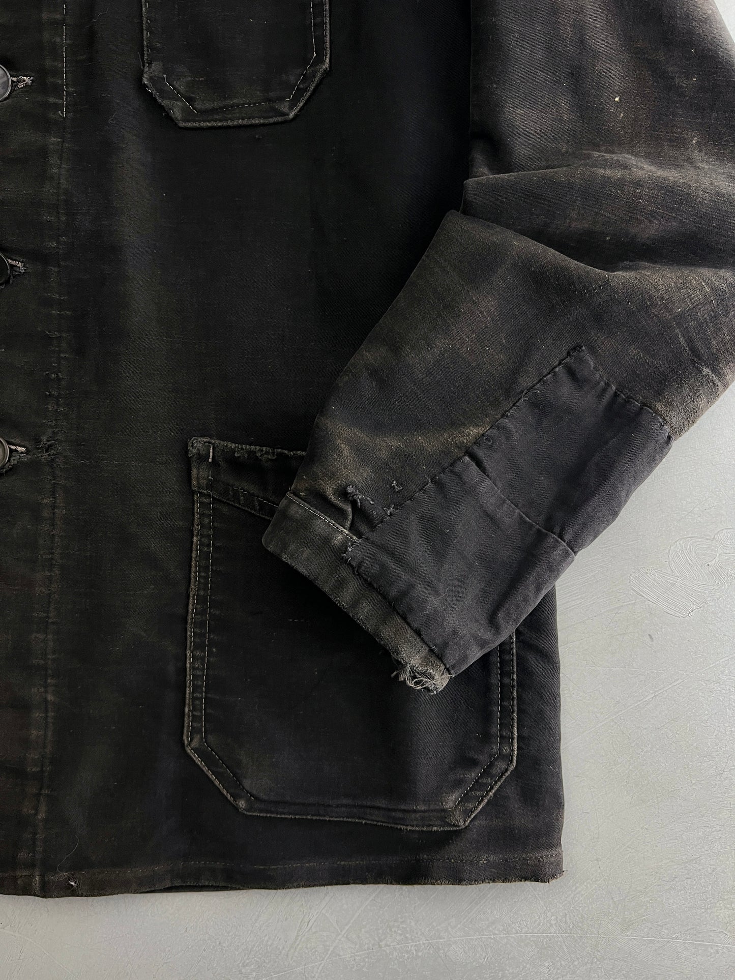 1930's French Moleskin Chore Jacket [M]