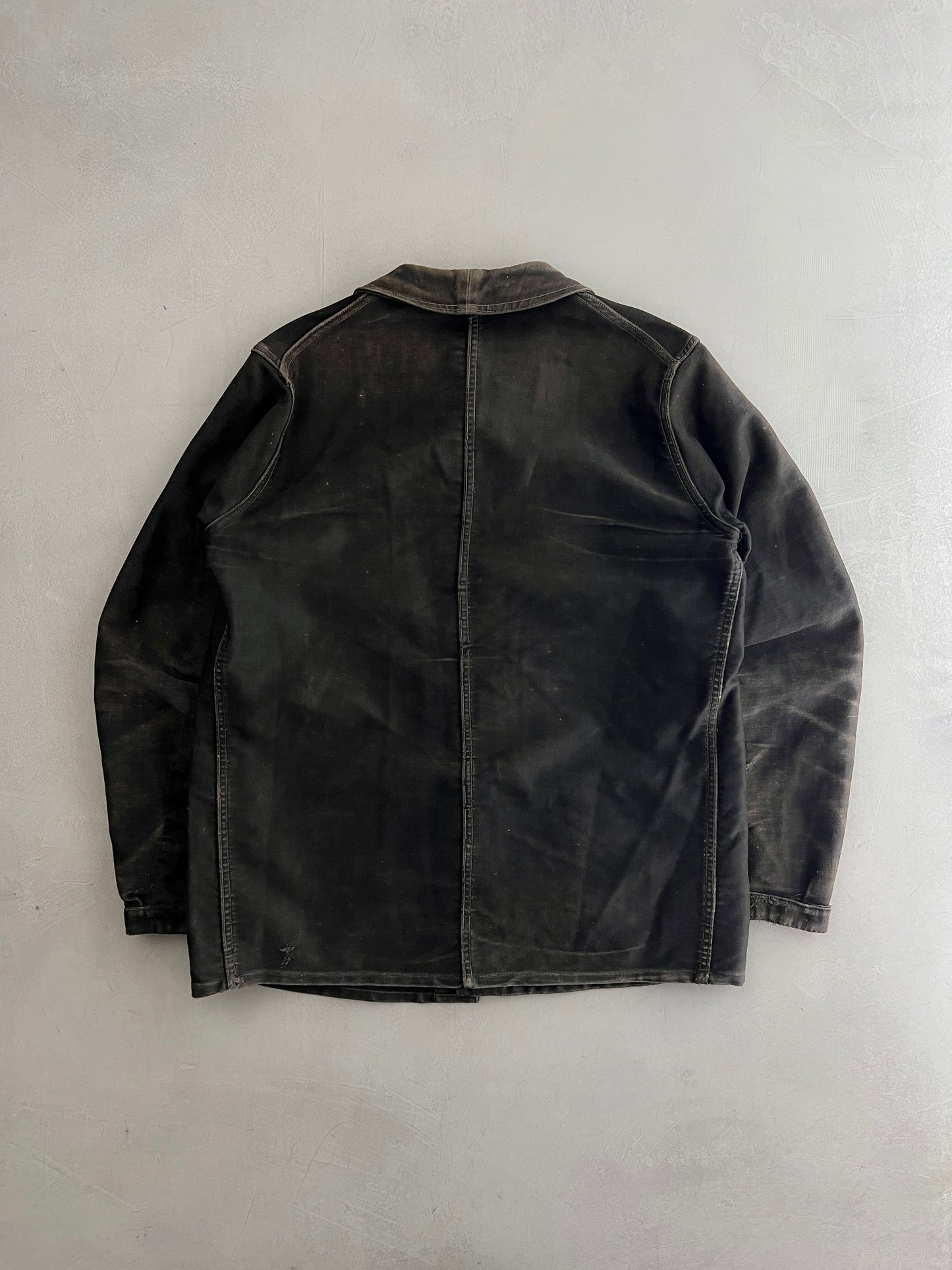 1930's French Moleskin Chore Jacket [M]