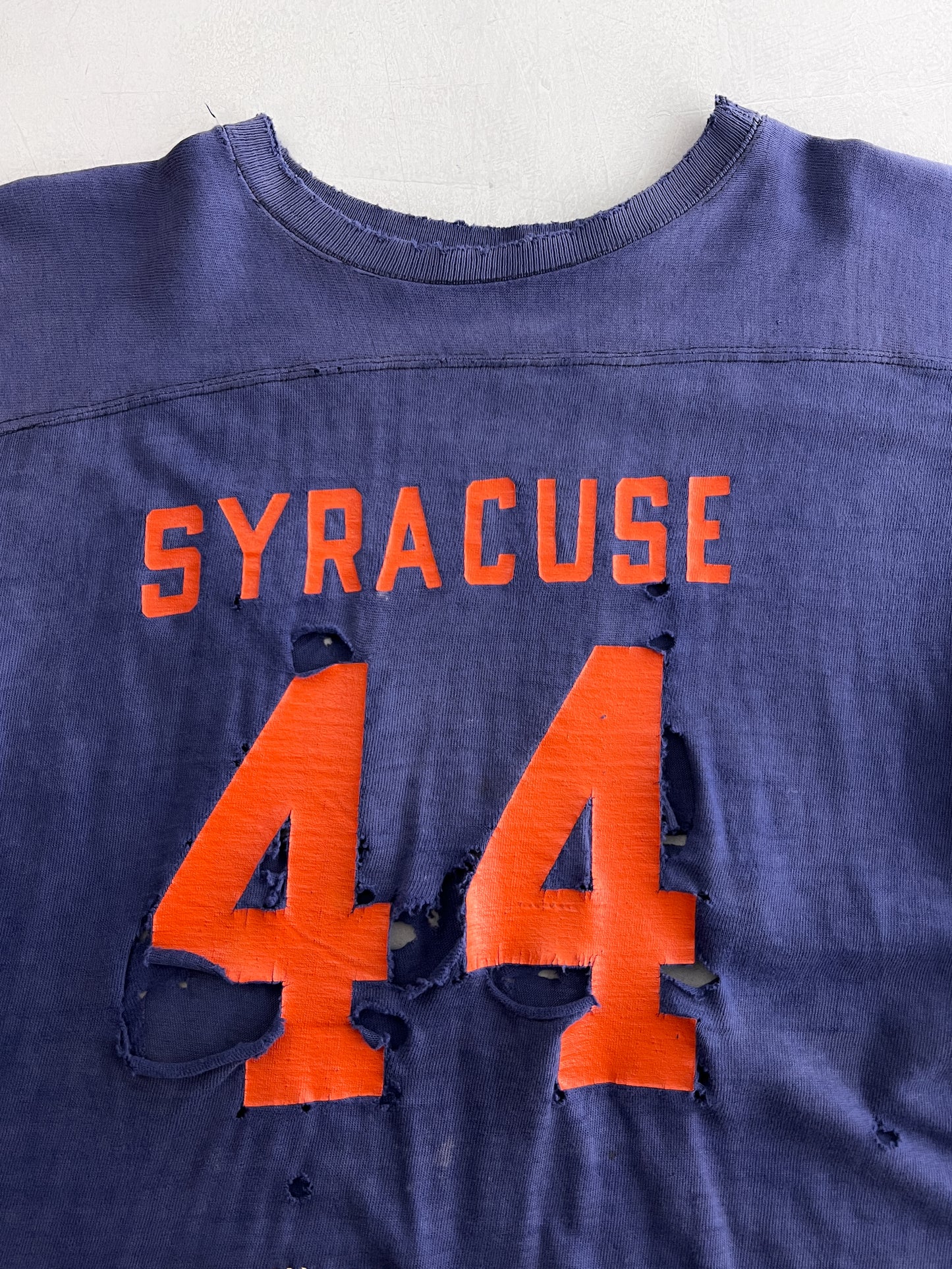 60's Trashed Champion Syracuse Jersey [L/XL]