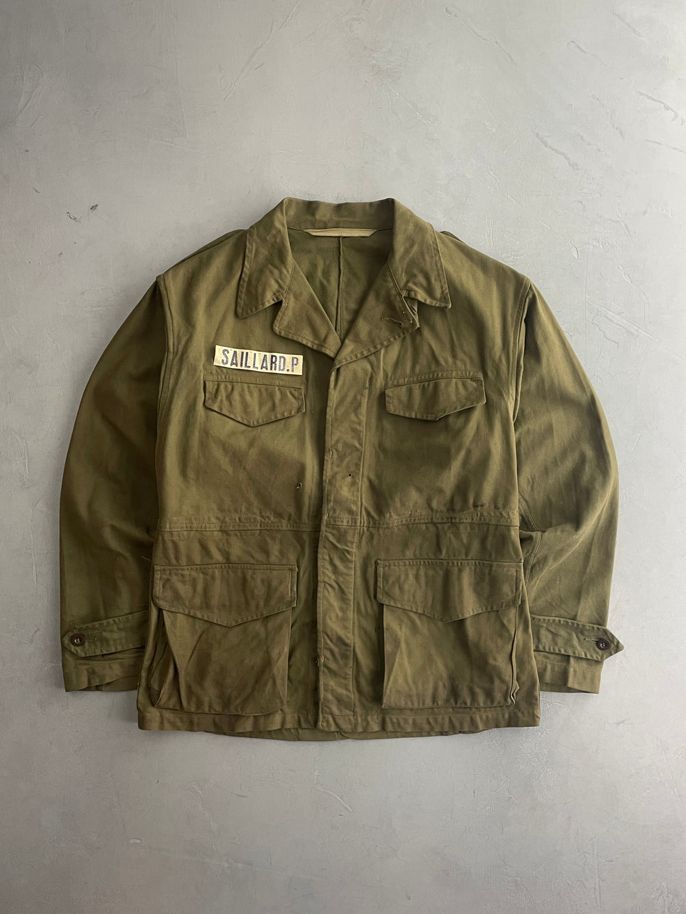 50's French Army Jacket [L]