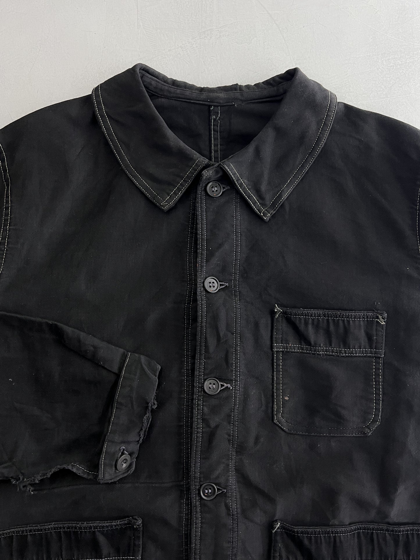 1930's French Moleskin Chore Jacket [L]