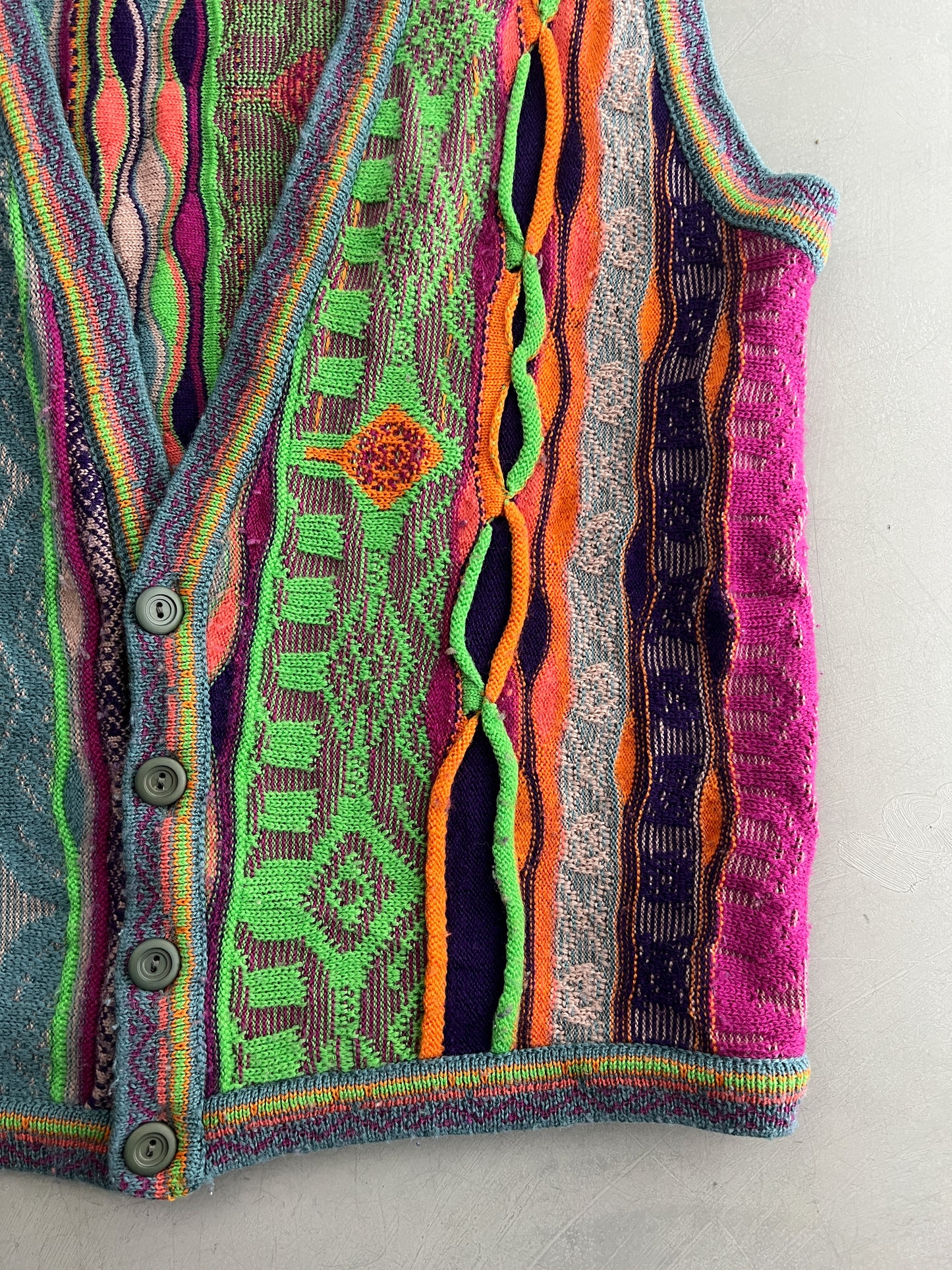 Mogs 'Coogi Style' Knit Vest [L]