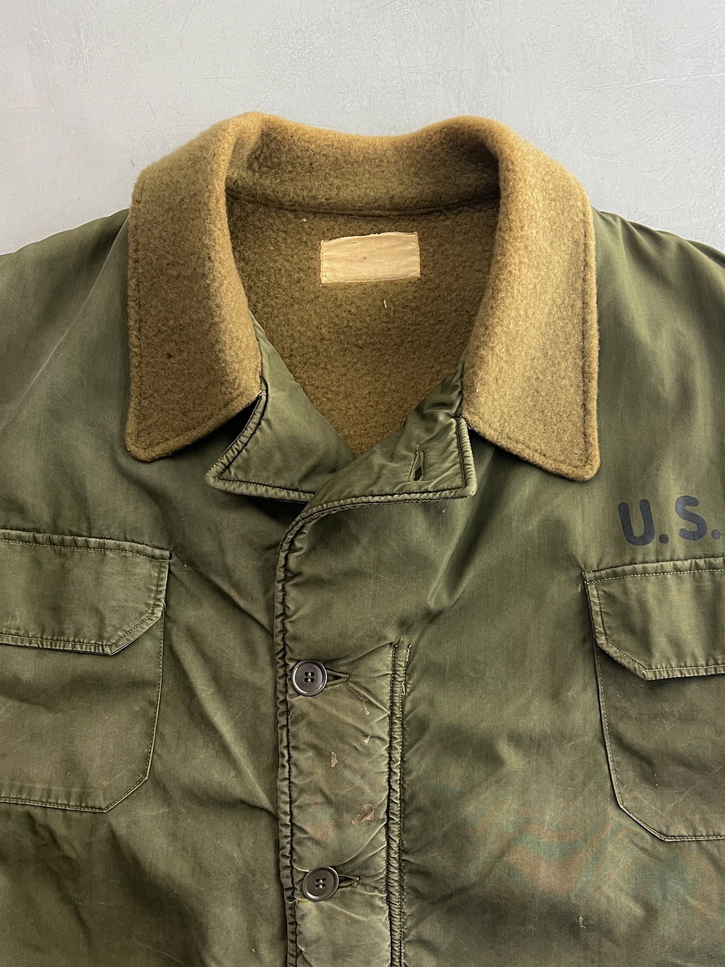 50's U.S.N. Submarine Jacket [XL]