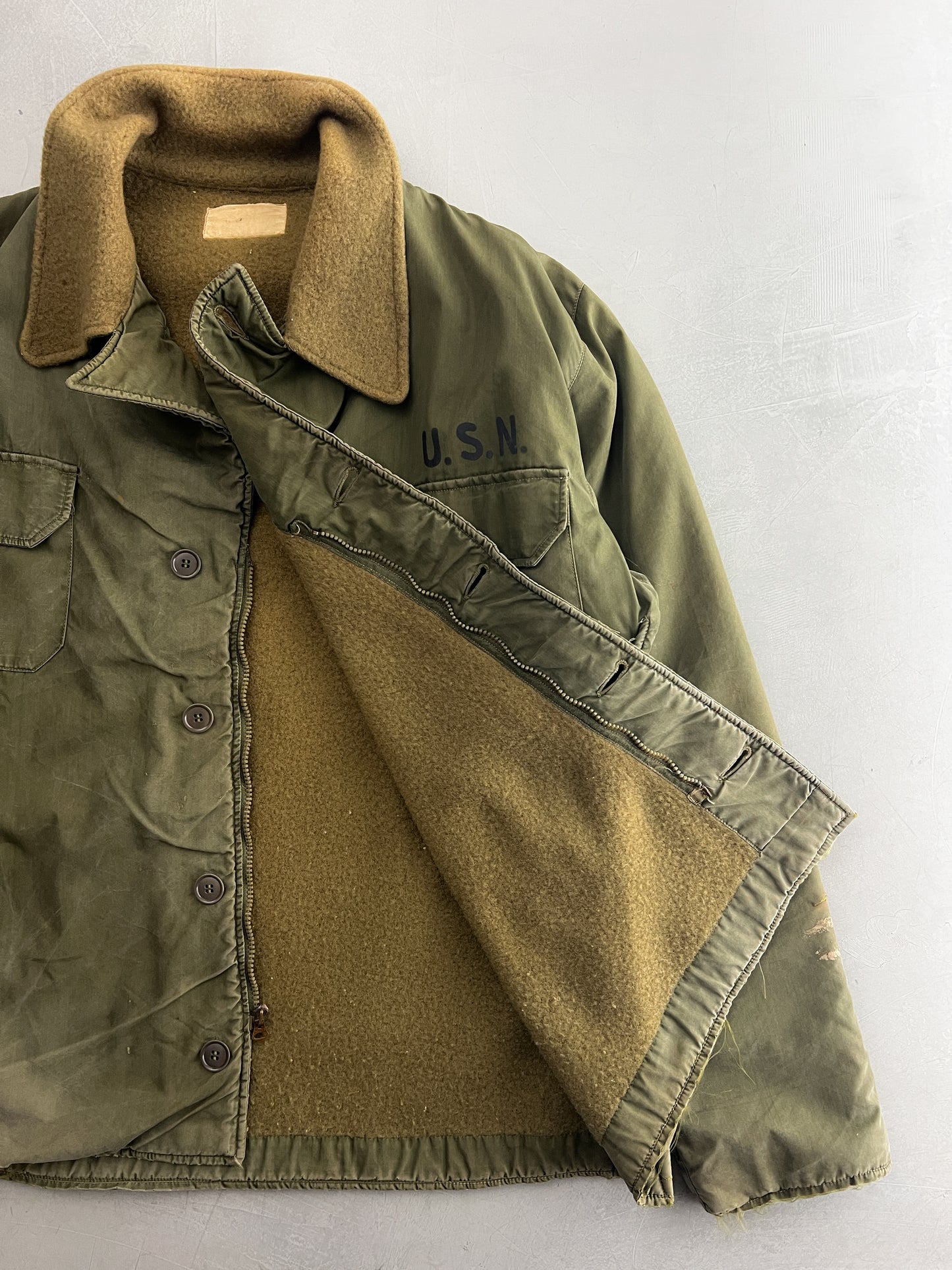 50's U.S.N. Submarine Jacket [XL]