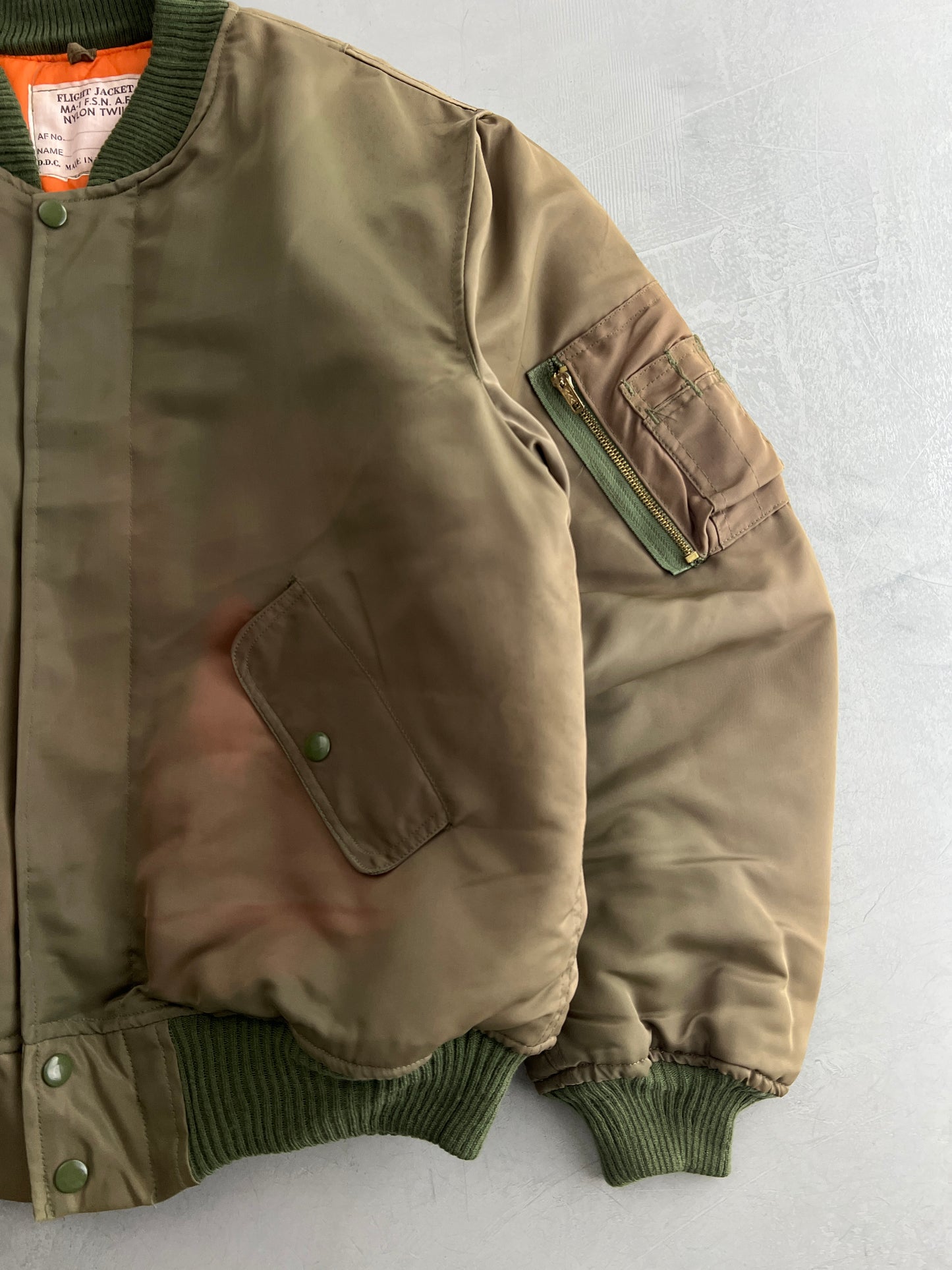 80's MA-1 Flight Jacket [S/M].