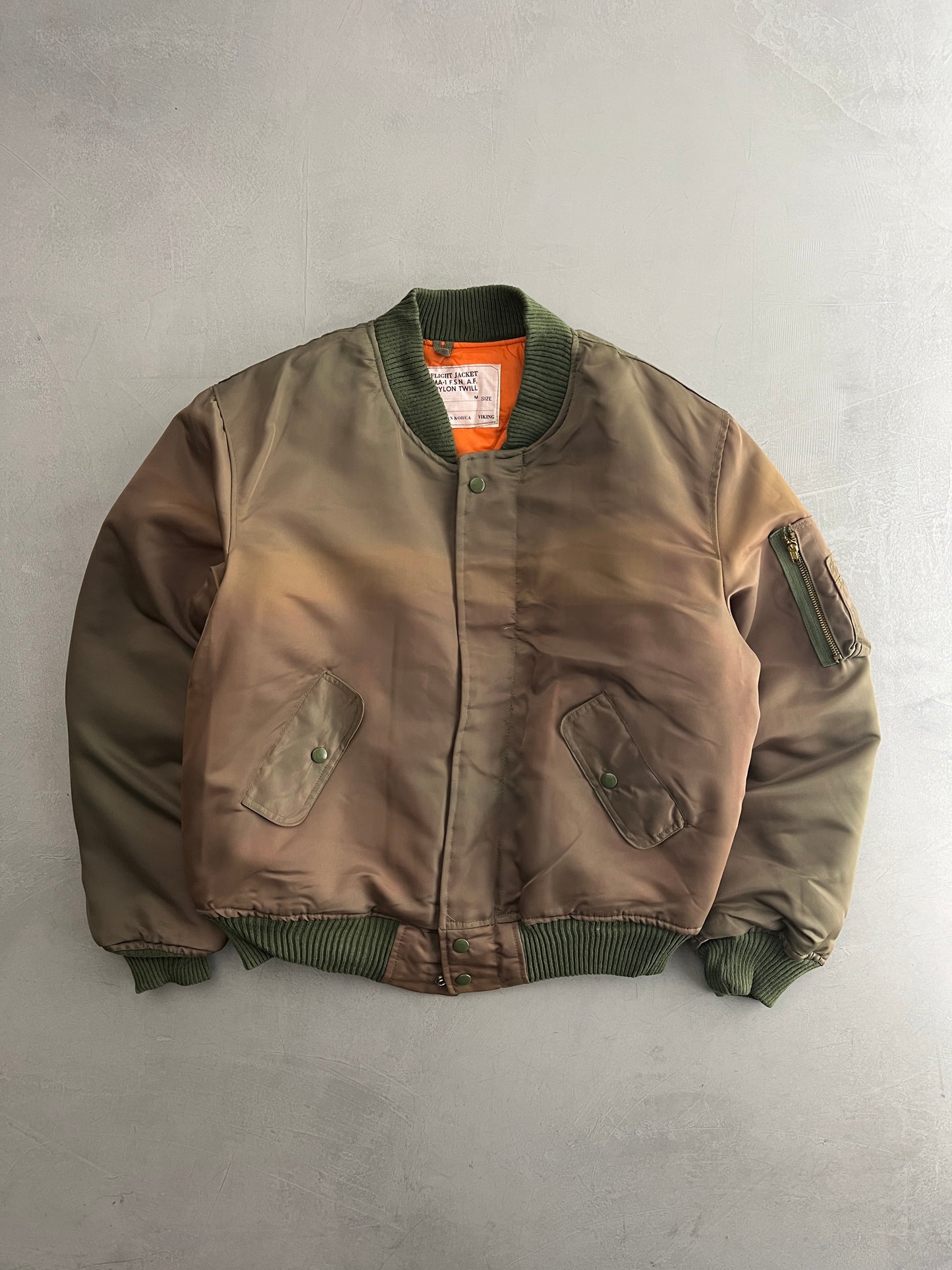 80's MA-1 Flight Jacket [S/M].