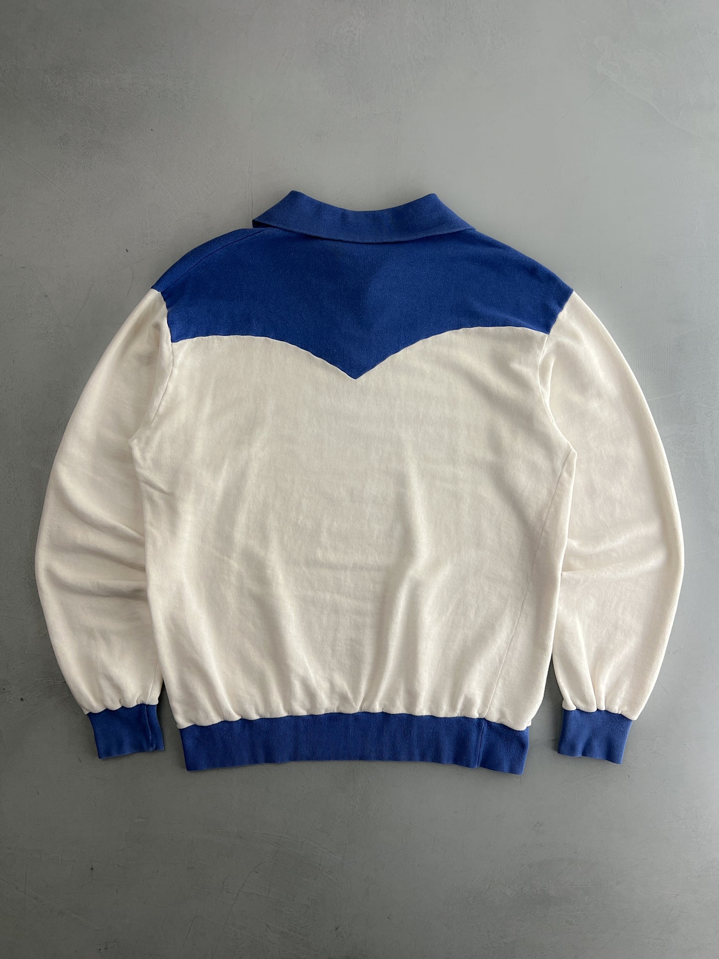 70's Suomi Quarter Zip Sweatshirt [L/XL]