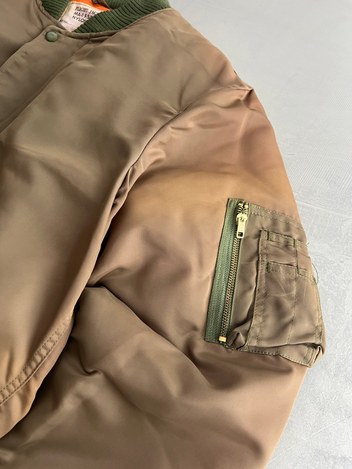 80's MA-1 Flight Jacket [S/M]