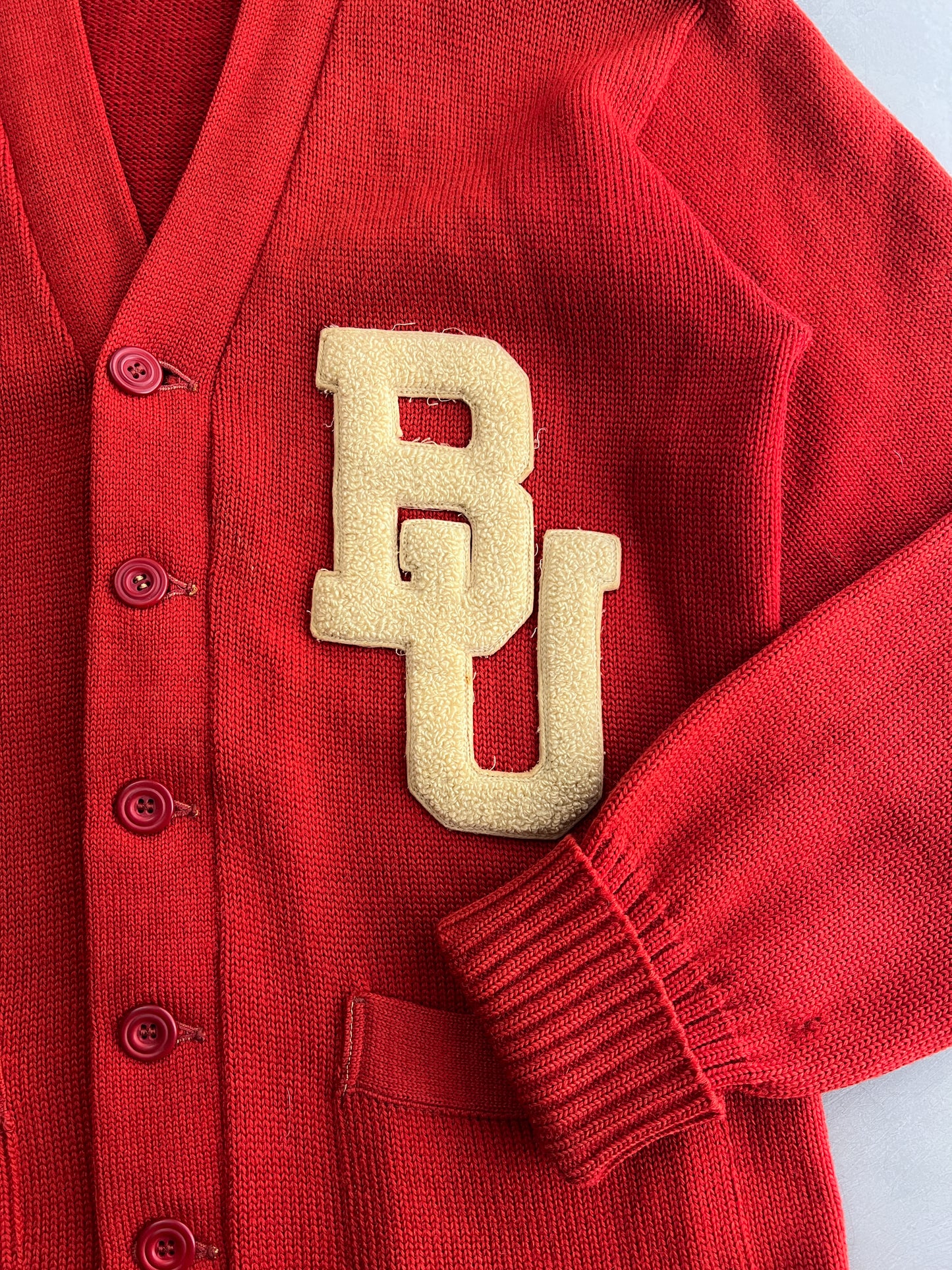 1950's Boston University Varsity Cardiagn [L/XL]