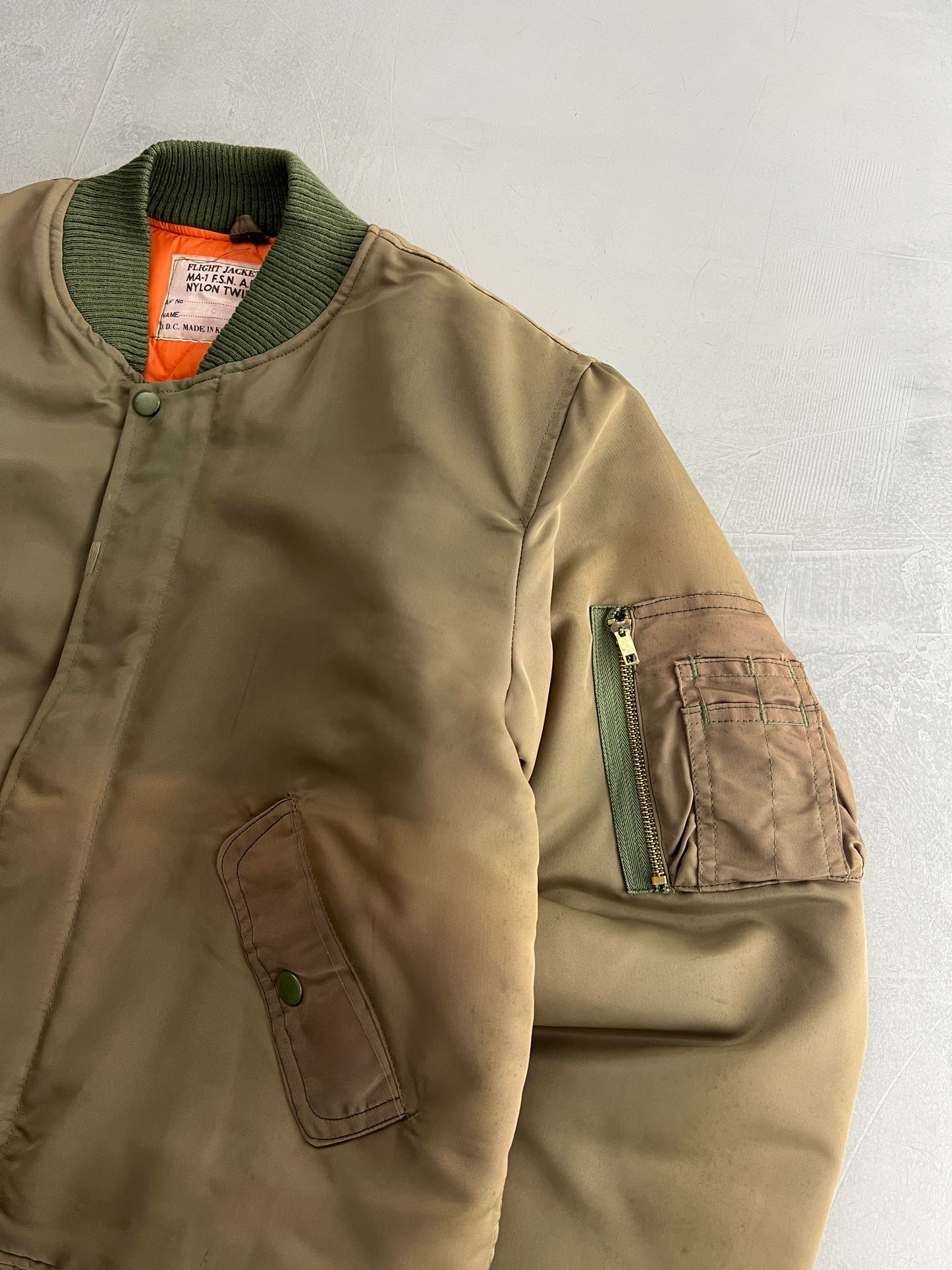 80's MA-1 Flight Jacket [M].