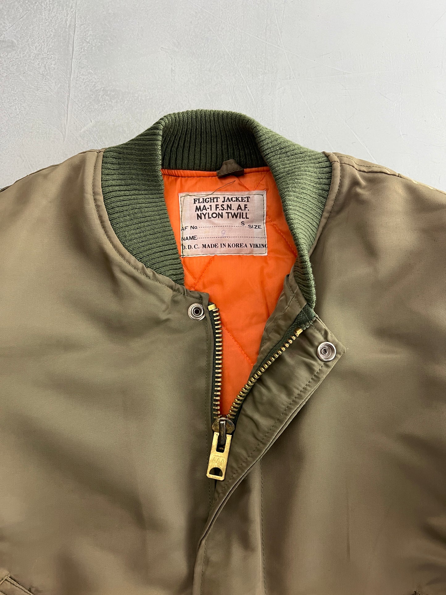 80's MA-1 Flight Jacket [M].