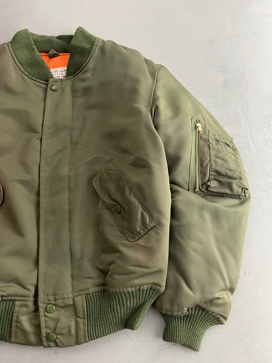 80's MA-1 Flight Jacket [M].