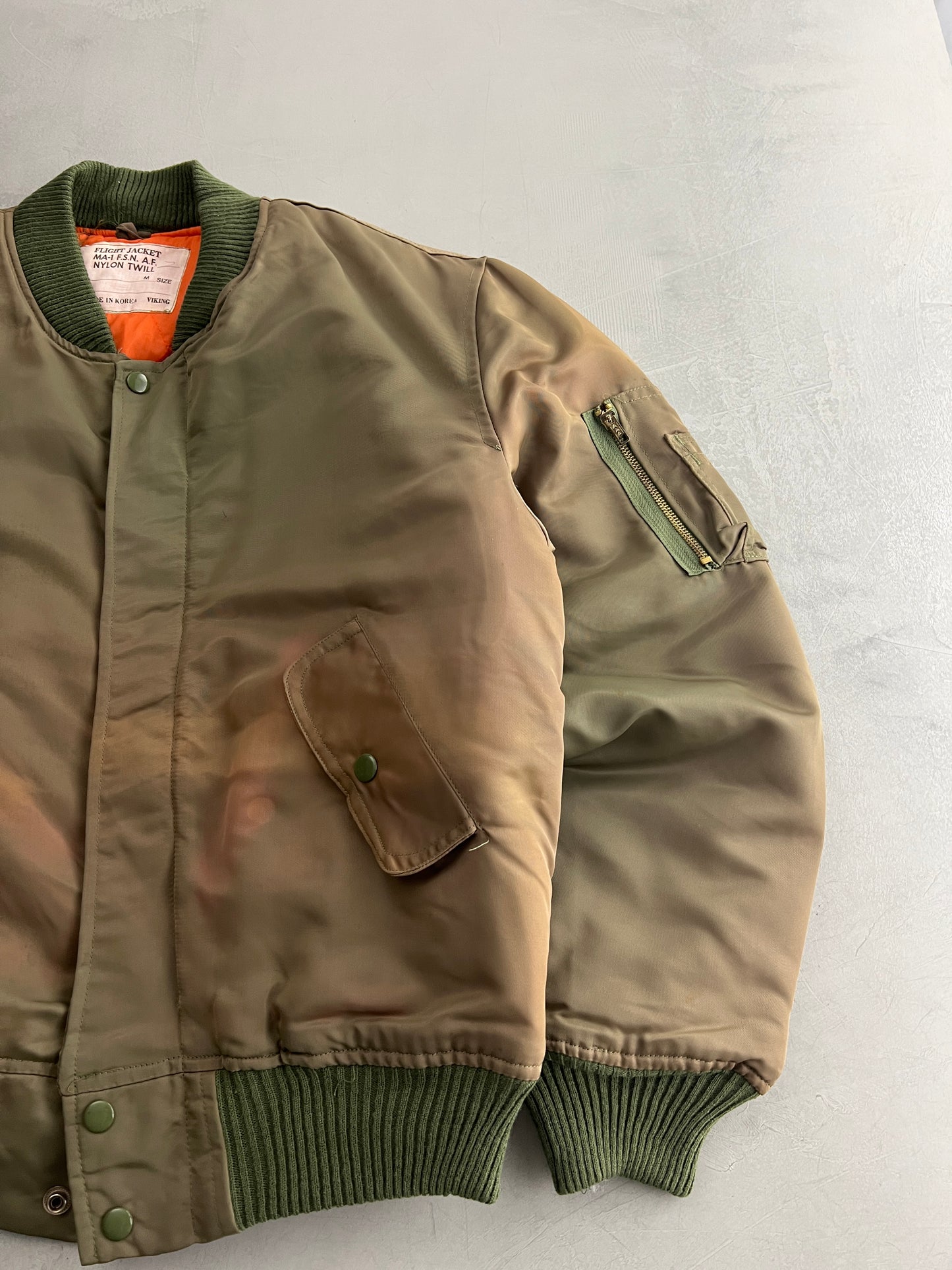 80's MA-1 Flight Jacket [M/L]