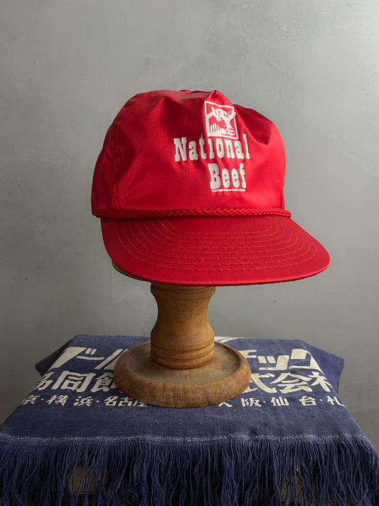 National Beef Satin Trucker Cap