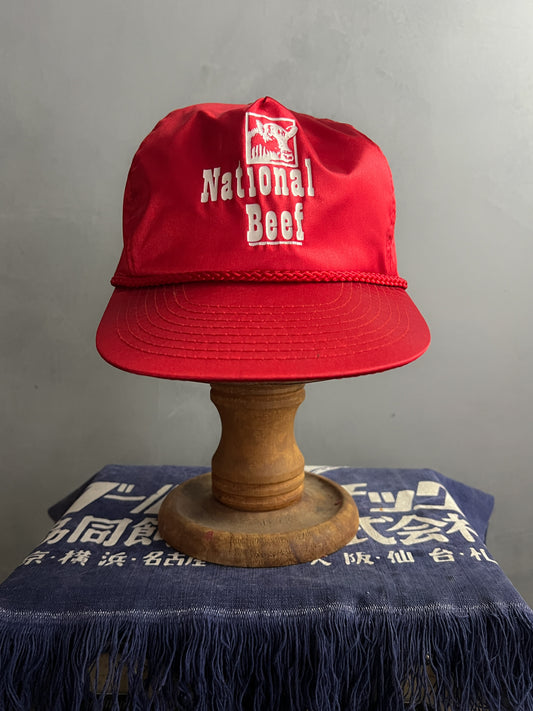 National Beef Satin Trucker Cap