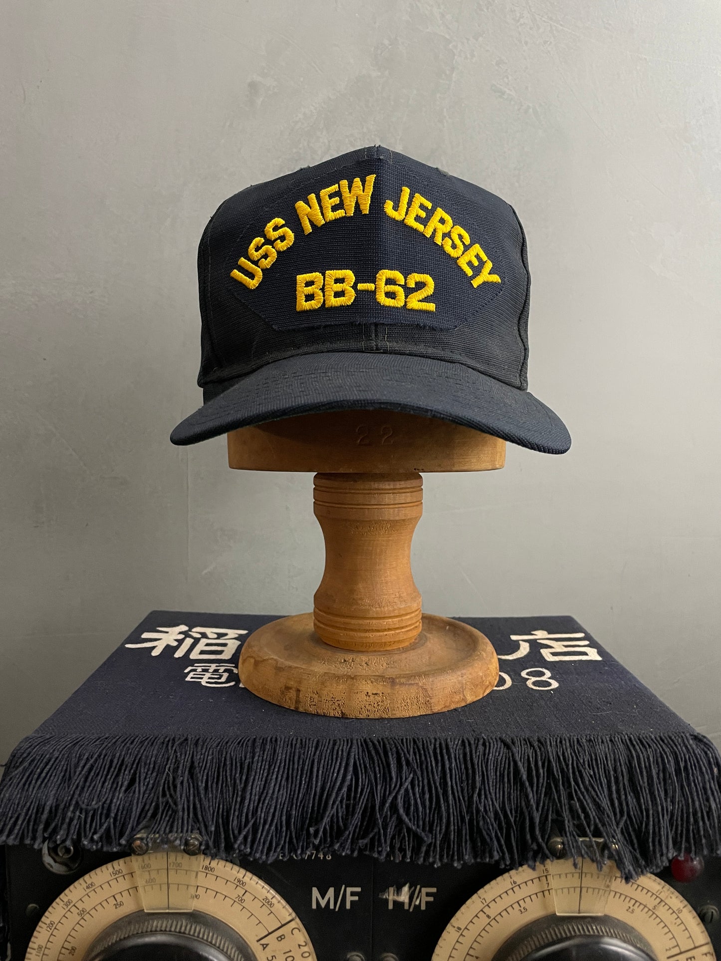 USS BB-62 Cap