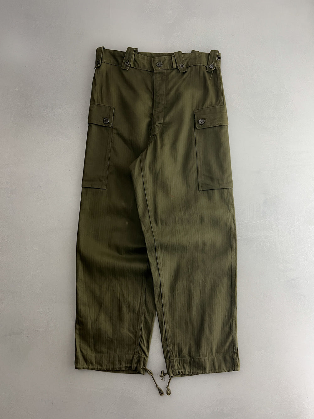 60's Dutch Army H.B.T. Field Pants [34"]