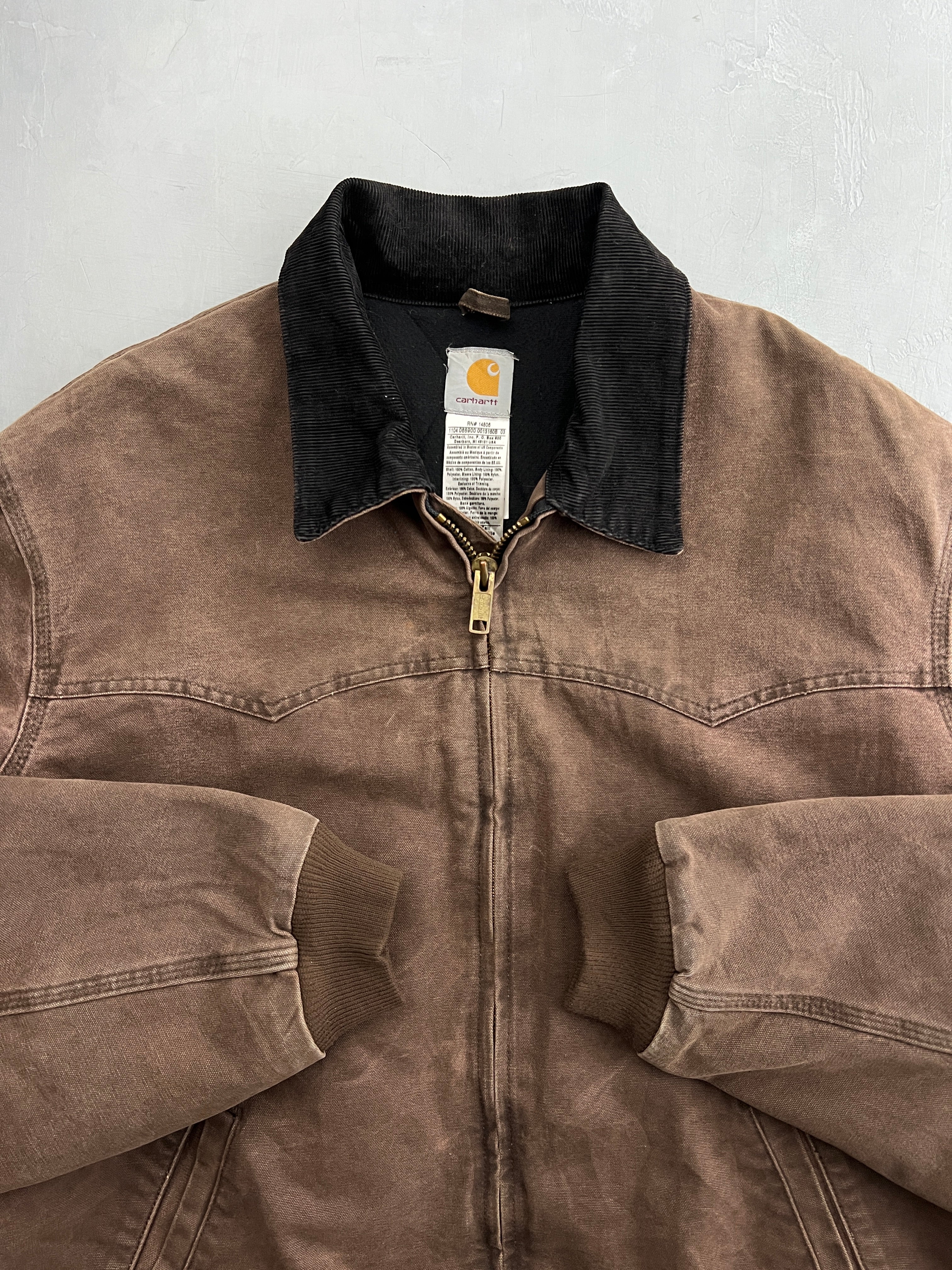 Faded Santa Fe Carhartt Jacket [XXL]