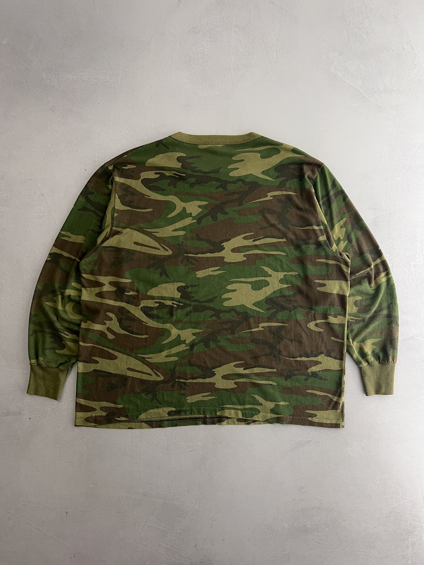 Sun-faded Camo Pocket Tee [XL]