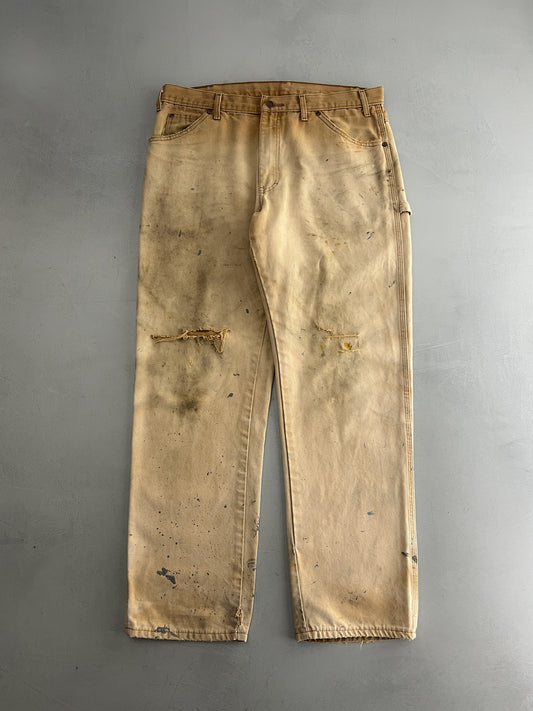 Thrashed Dickies Carpenters Pants [35"]