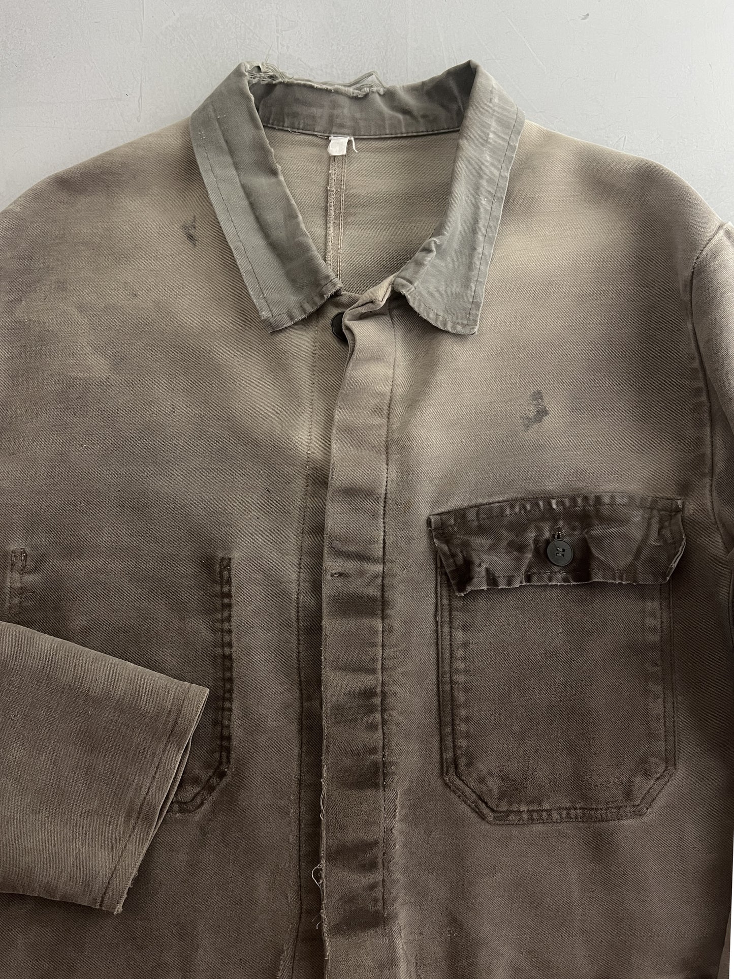 Faded French Moleskin Chore Jacket [L]