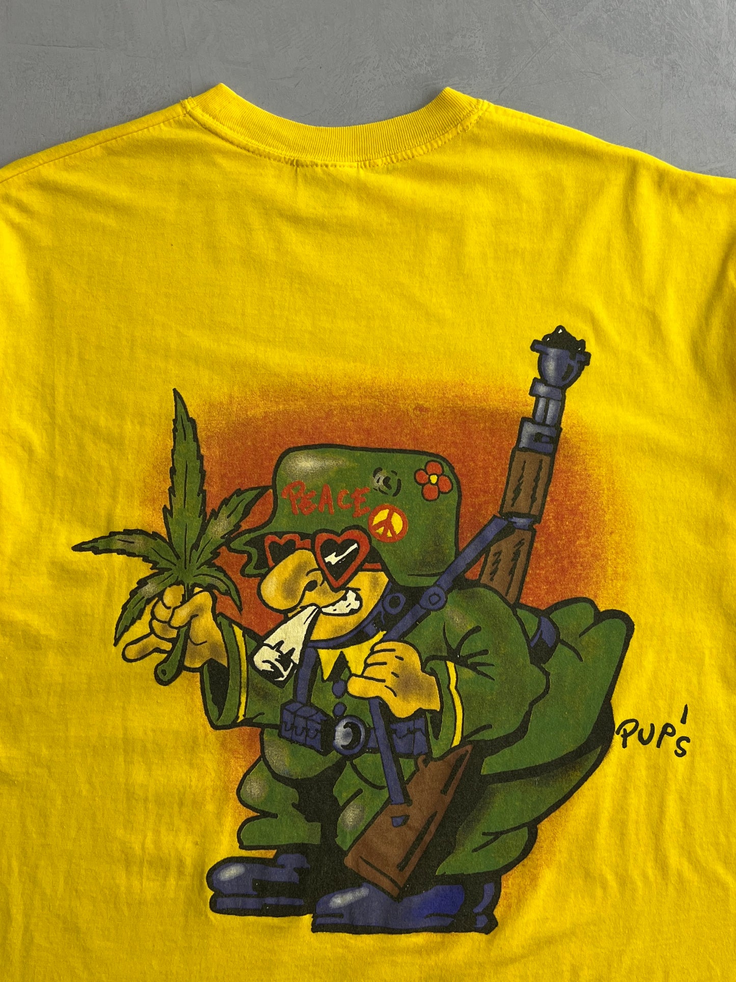 90's Stoned Soldier Tee [L]