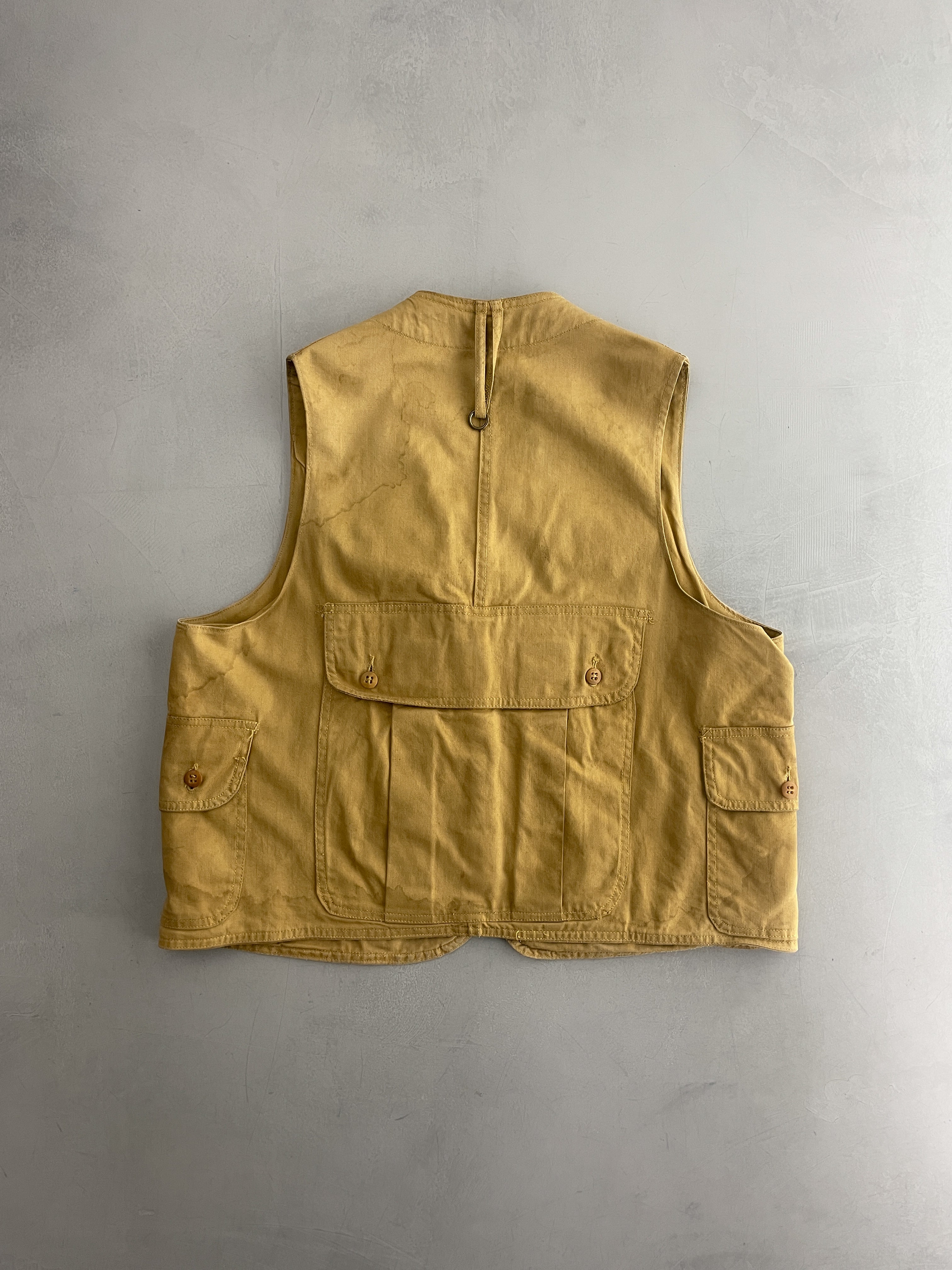 40's Half-Moon Duck Cloth Hunting Vest [M] – The Wilde Merchant