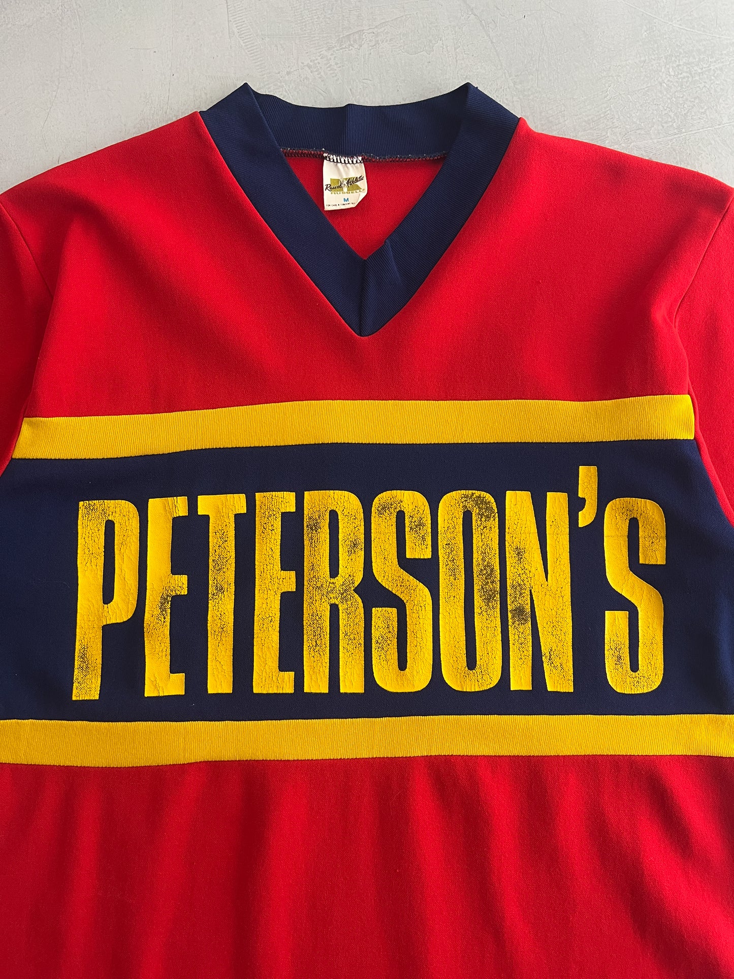 70's Russel Athletic 'Peterson's' Jersey [M]