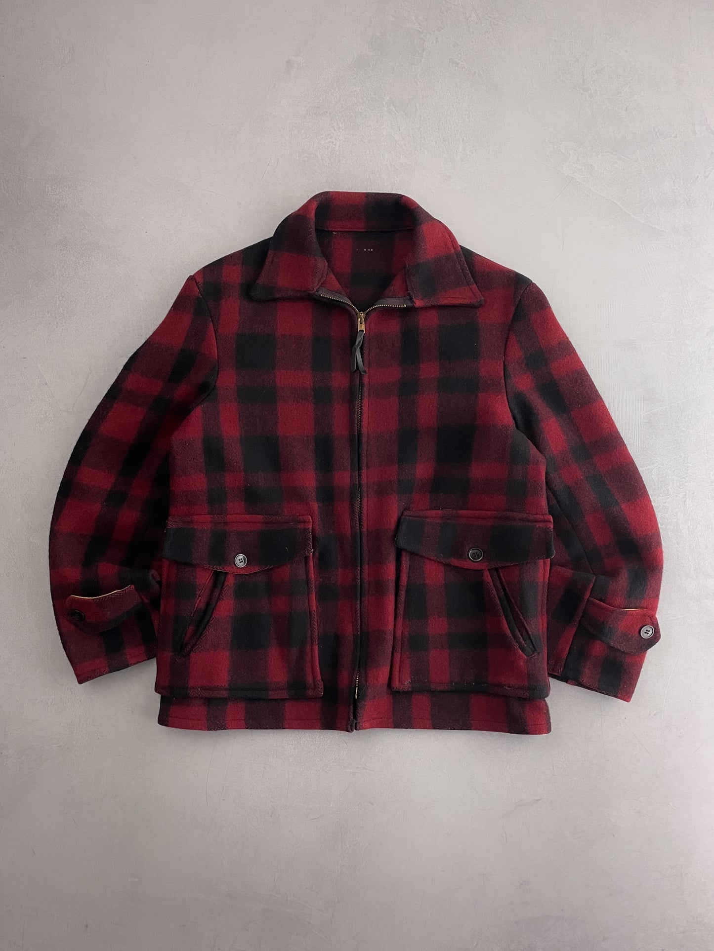 40's Bufallo Plaid Hunting Jacket [M]