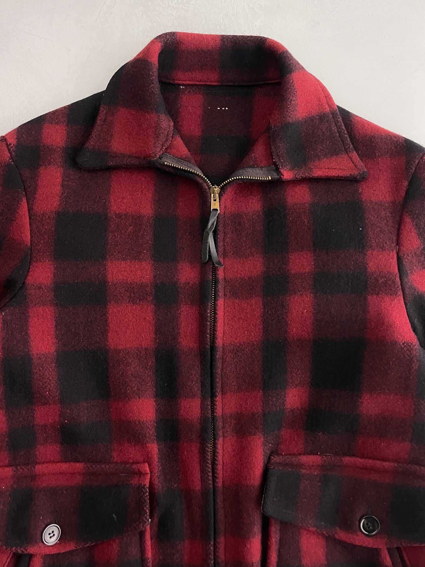 40's Bufallo Plaid Hunting Jacket [M]