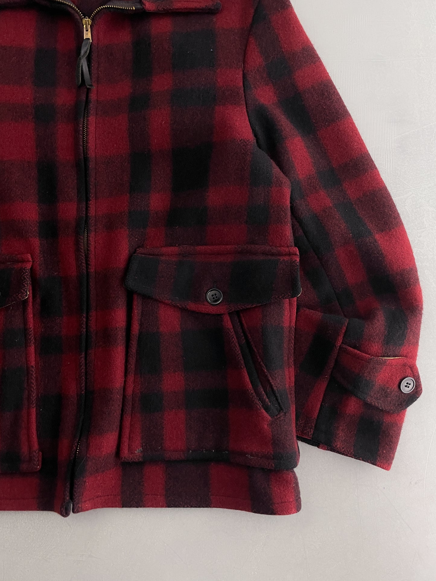 40's Bufallo Plaid Hunting Jacket [M]