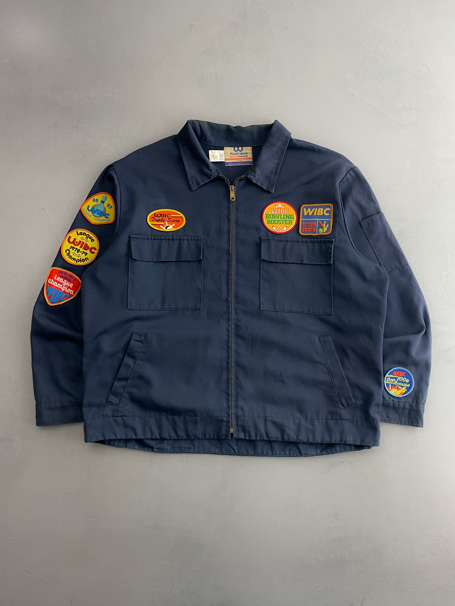 Bowling Patched Mechanic Jacket [XL/XXL]